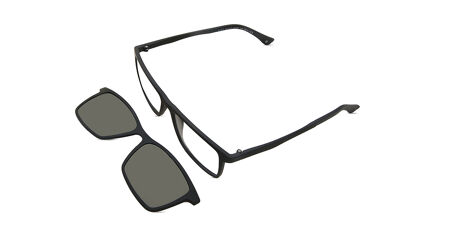 SmartBuy Collection Petterbor With Clip-On Eyeglasses