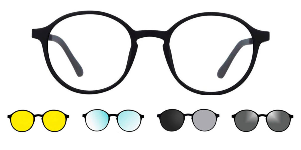 Oval Clip-On Plasti… - image