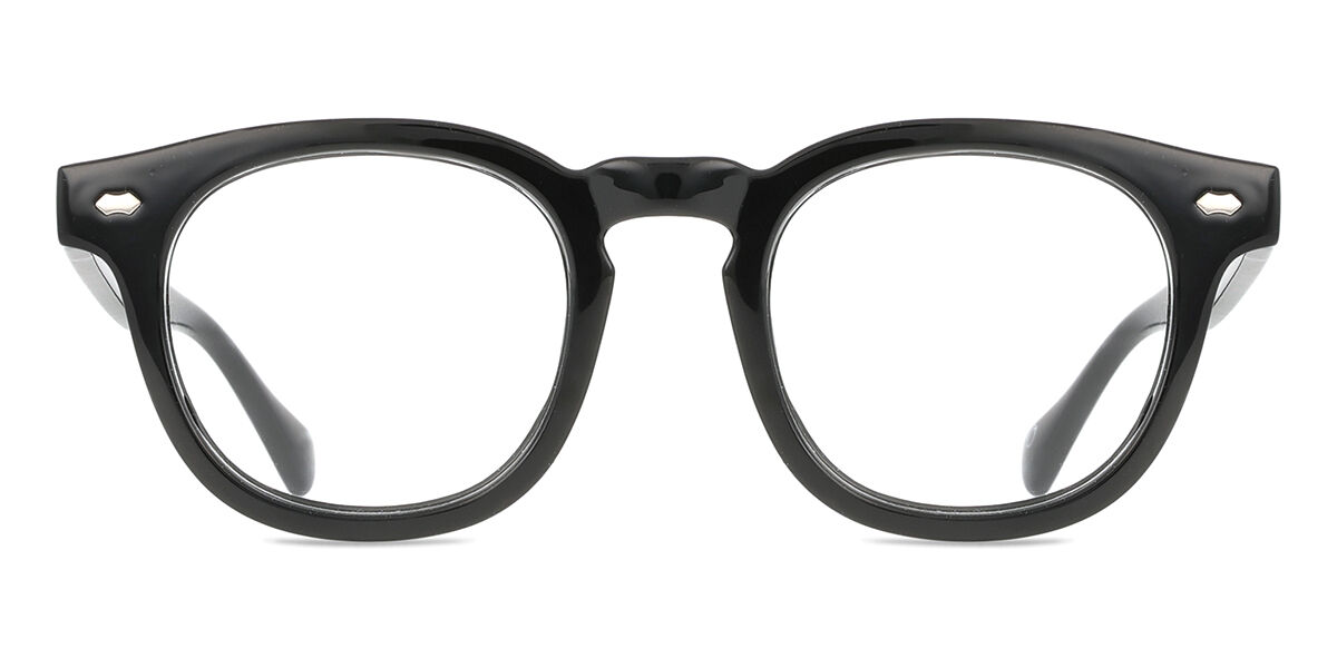 SmartBuy Collection Hurst Men's Glasses, Black, Size 44