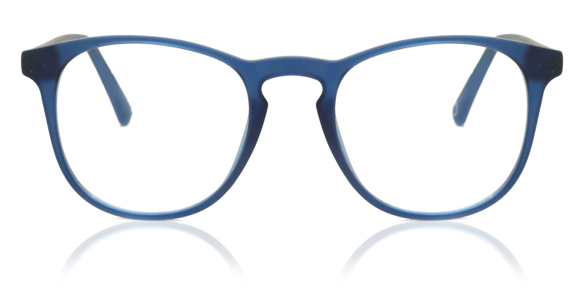 Oval Montuta Completa Plastico Azules Gafas Recetadas Para Hombre - Gafas Anti-Azules - SmartBuy Collection
