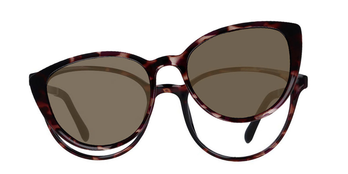Cat Eye Clip-On TR90 Careyshell Gafas Recetadas Para Mujer - Gafas Anti-Azules - SmartBuy Collection