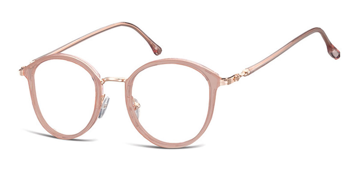 SmartBuy Collection Mads MTR-98D Glasses Transparent Pink Rose Gold ...