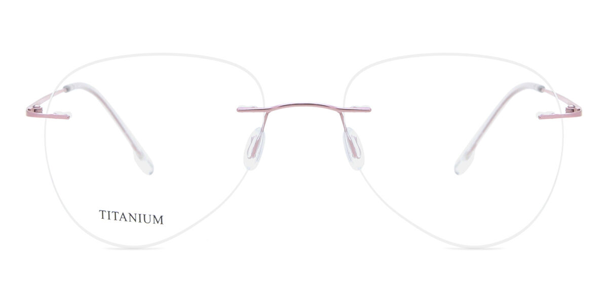 Oval Rimless Titani… - image
