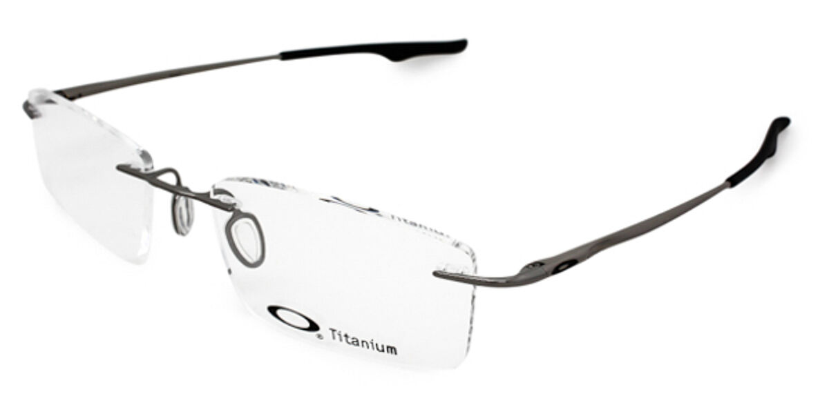 Oakley OX3122 KEEL 312203 Eyeglasses in Chrome Silver | SmartBuyGlasses USA