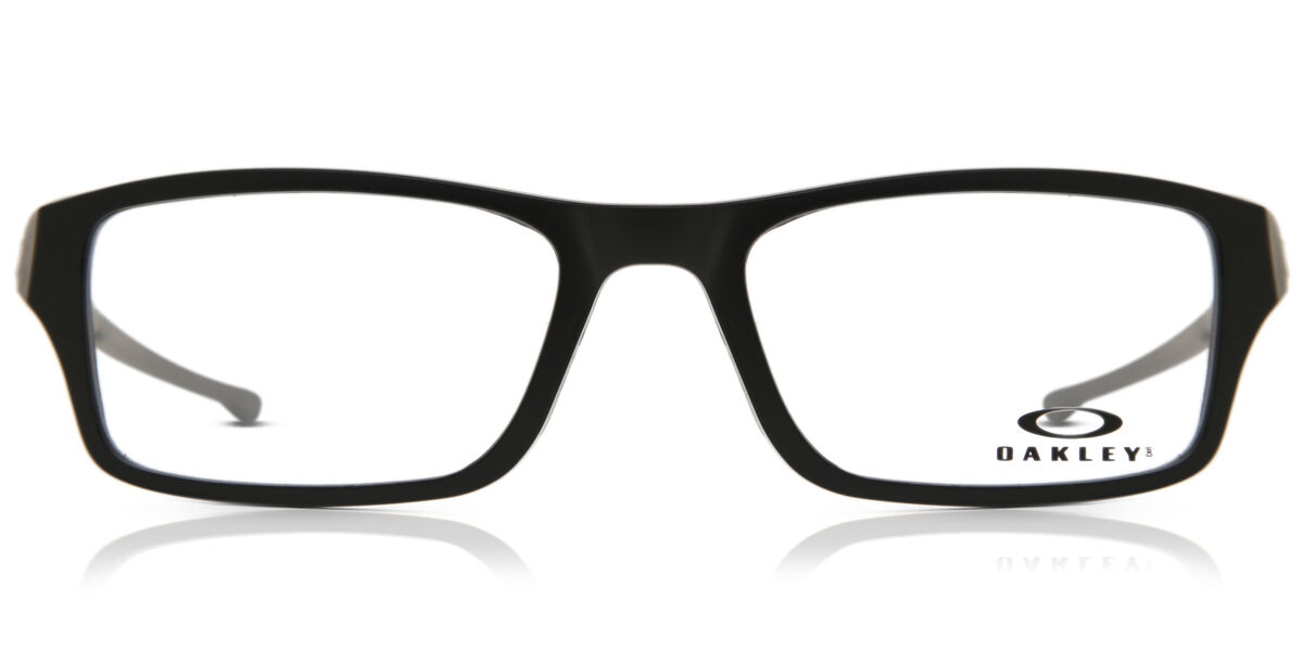 Photos - Glasses & Contact Lenses Oakley OX8039 CHAMFER 803901 Men's Eyeglasses Black Size 53 (Frame 