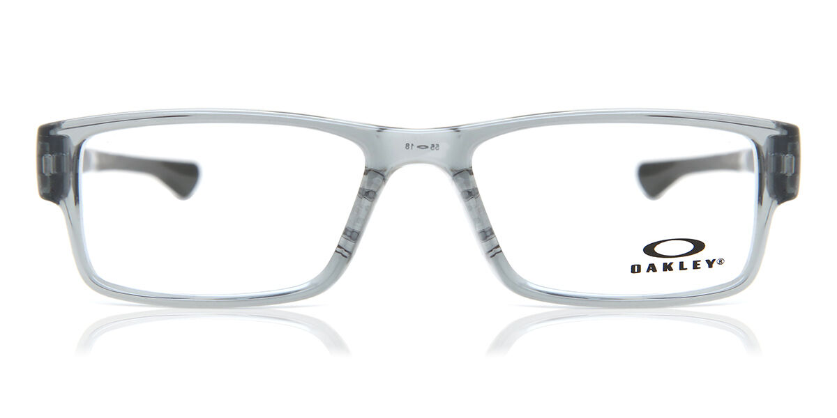 Photos - Glasses & Contact Lenses Oakley OX8046 AIRDROP 804603 Men's Glasses Grey Size 53 - HSA/FSA I 