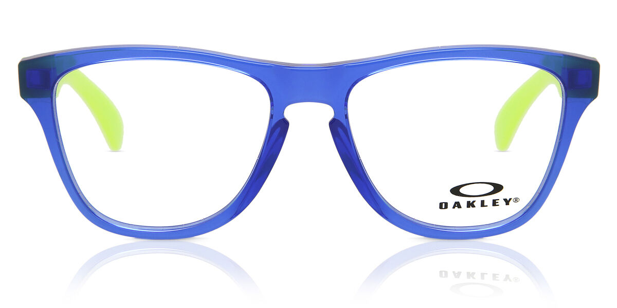 Photos - Glasses & Contact Lenses Oakley OY8009 FROGSKINS XS  800903 Kids' Eyeglasses Blue (Youth Fit)