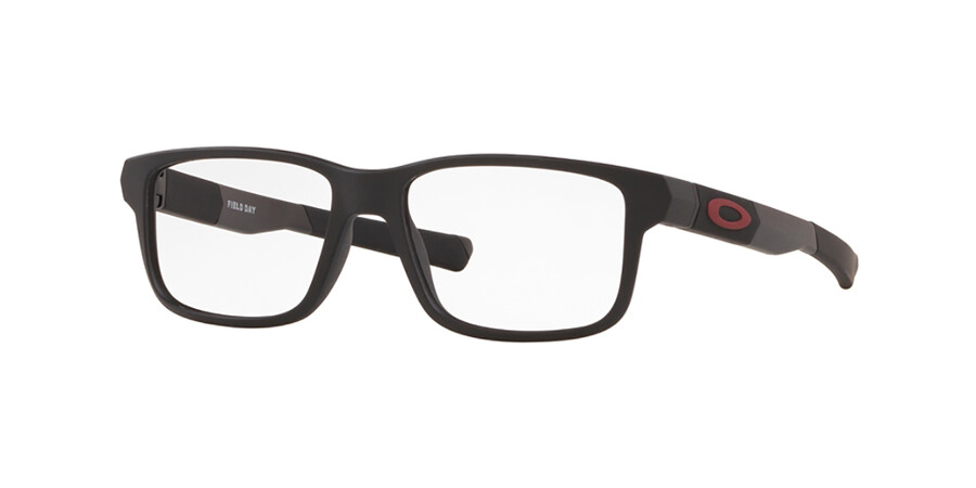 Oakley OY8007 FIELD DAY (Youth Fit) 800708 Glasses Satin Black |  VisionDirect Australia