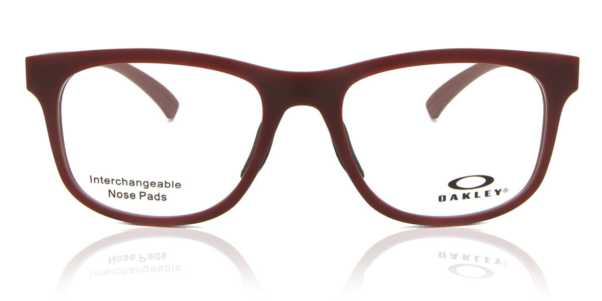 Oakley OX8175 LEADLINE RX 817503 Eyeglasses in Satin Brick Red |  SmartBuyGlasses USA