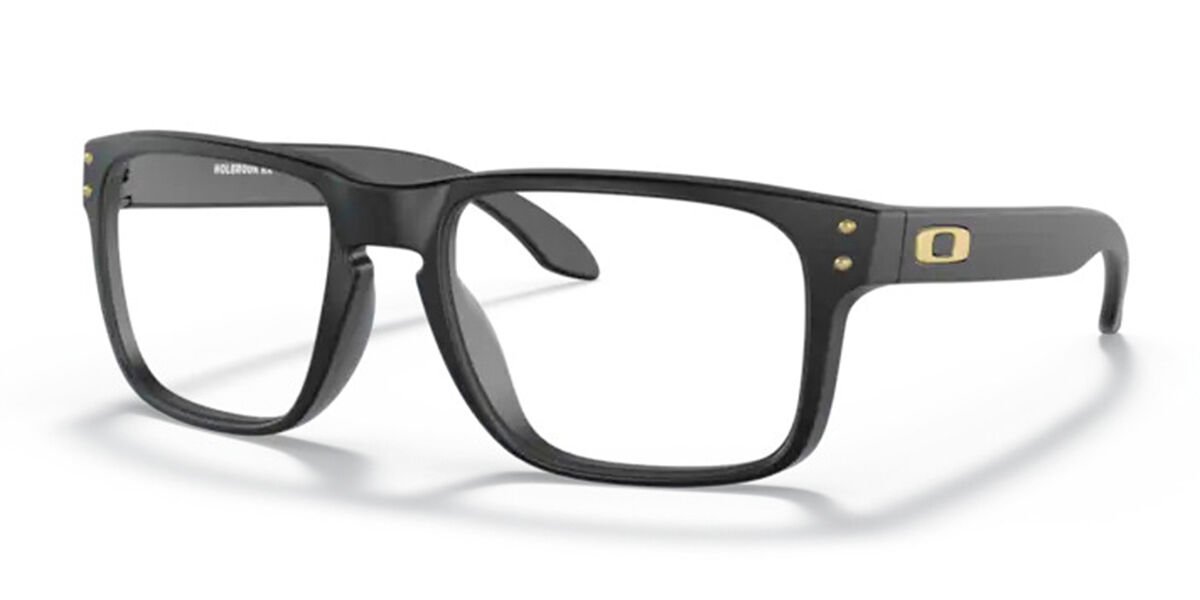 Oakley OX8156 HOLBROOK RX 815608 Eyeglasses in Satin Black |  SmartBuyGlasses USA