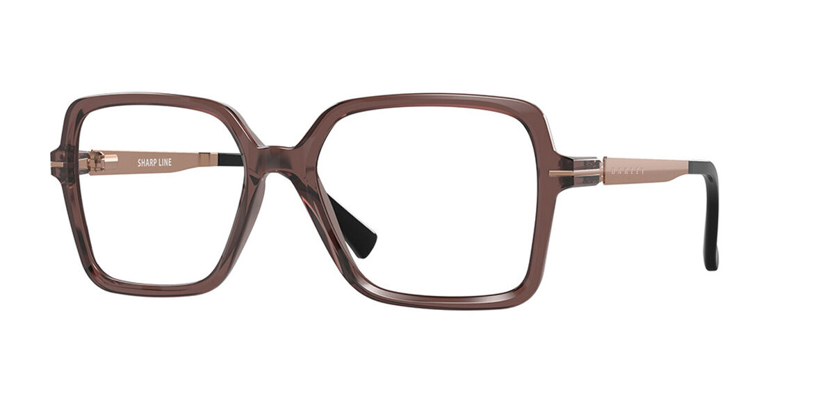 Photos - Glasses & Contact Lenses Oakley OX8172 SHARP LINE 817204 Women's Eyeglasses Brown Size 50 (F 