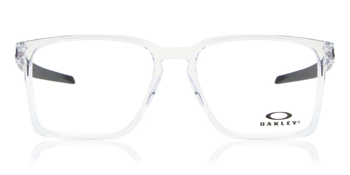 Oakley OX8055 EXCHANGE 805503 Eyeglasses in Polished Clear |  SmartBuyGlasses USA