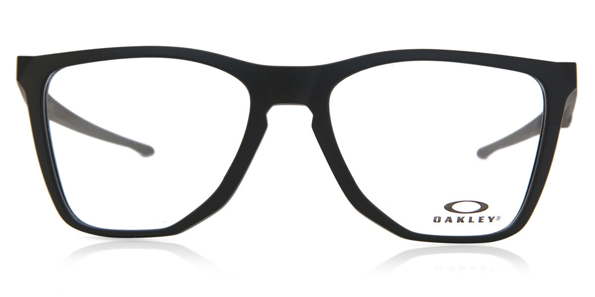 Photos - Glasses & Contact Lenses Oakley OX8058 THE CUT 805801 Men's Eyeglasses Black Size 56 (Frame 
