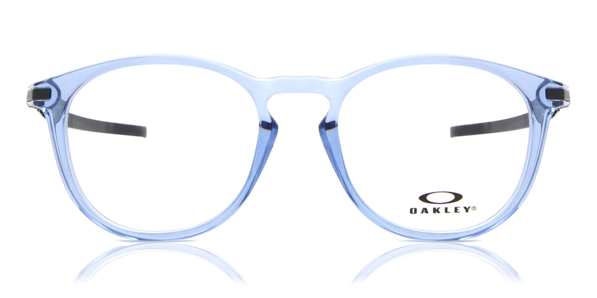 Photos - Glasses & Contact Lenses Oakley OX8105 PITCHMAN R 810522 Men's Eyeglasses Blue Size 52 (Fram 