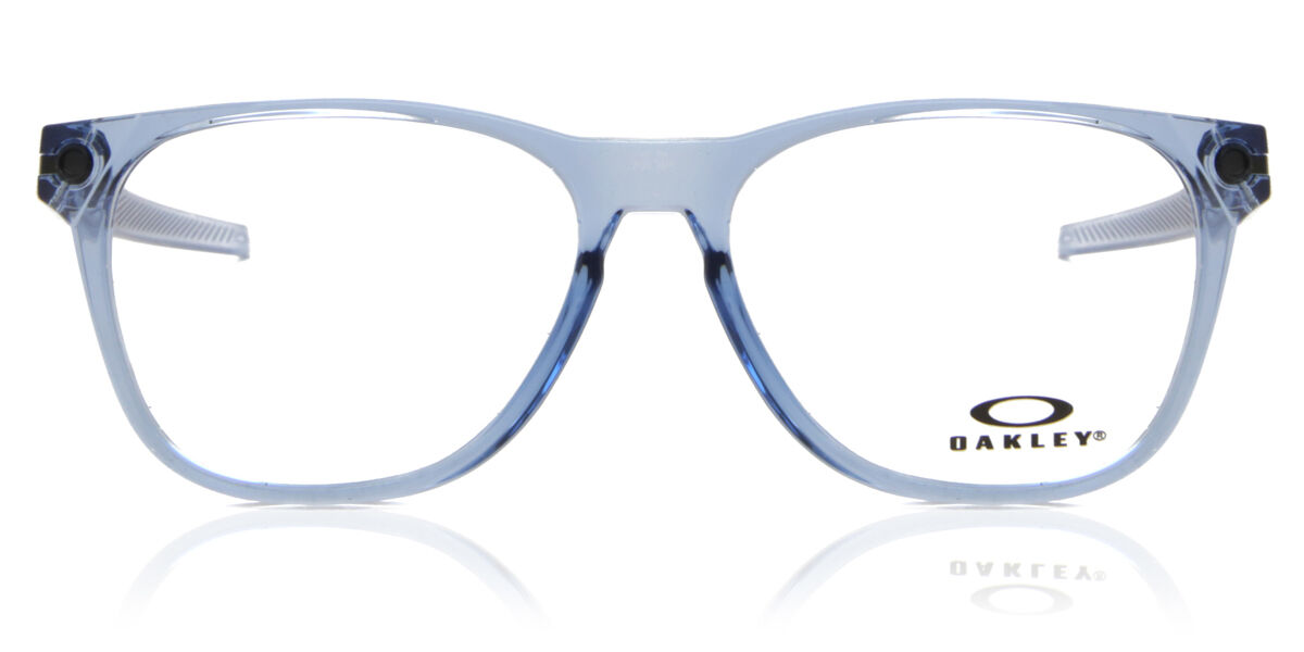 Photos - Glasses & Contact Lenses Oakley OX8177 OJECTOR RX 817706 Men's Eyeglasses Blue Size 56 (Fram 