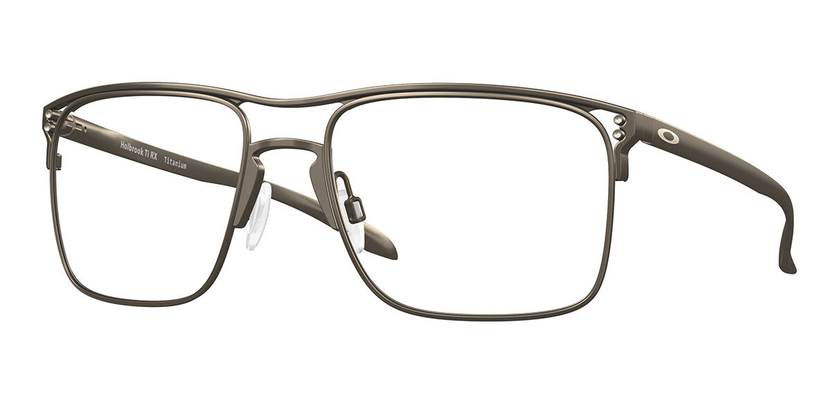Oakley OX5068 HOLBROOK TI RX 506802 Eyeglasses in Pewter Grey |  SmartBuyGlasses USA