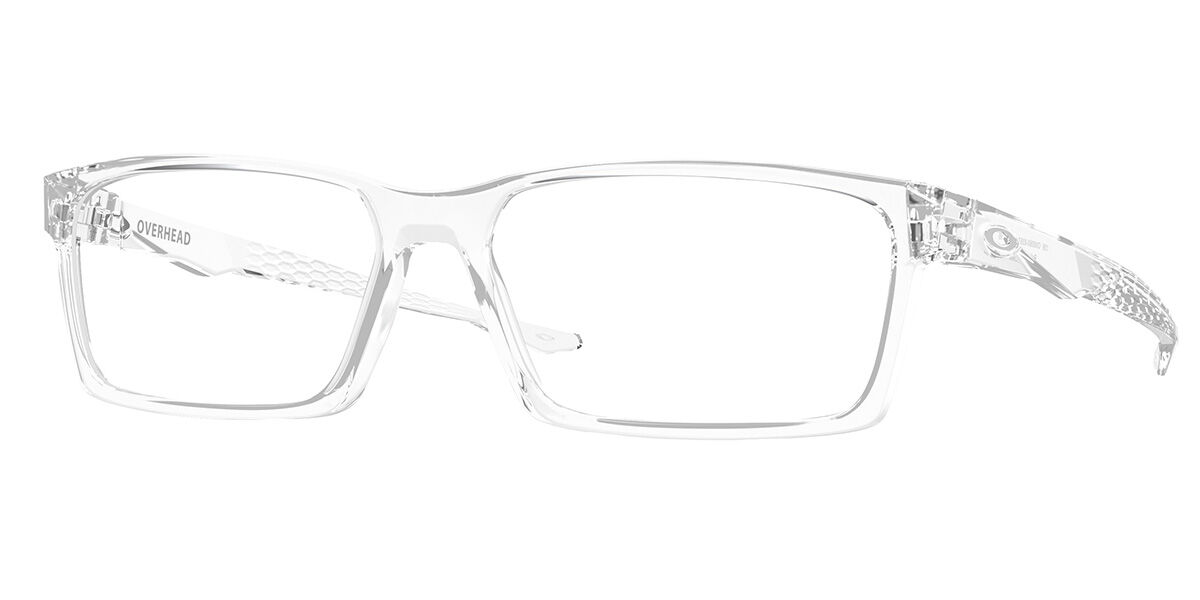 Oakley OX8060 OVERHEAD 806003 Eyeglasses in Polished Clear