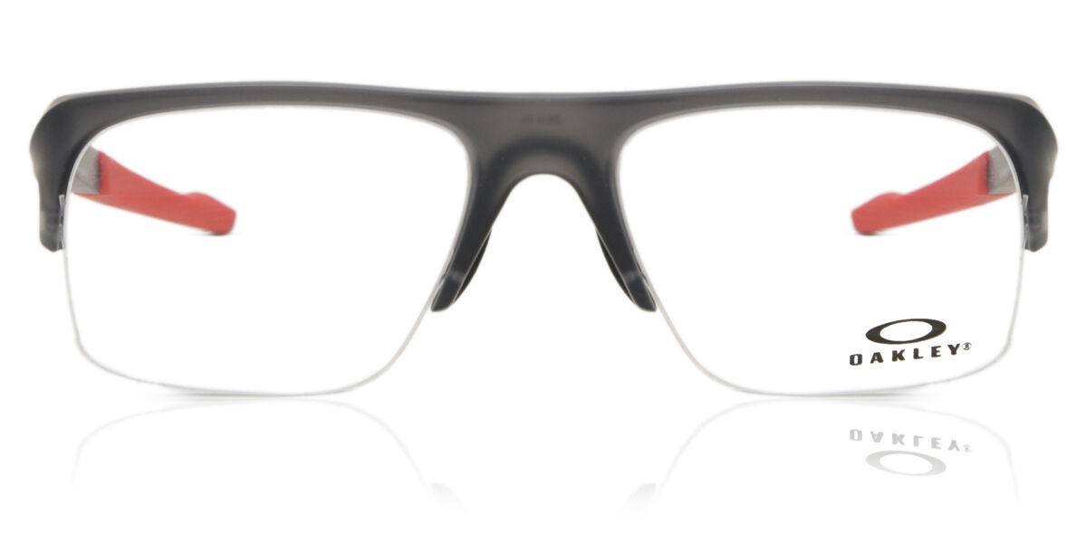 Oakley OX8061 PLAZLINK 806102 Óculos De Grau Cinzas Masculino