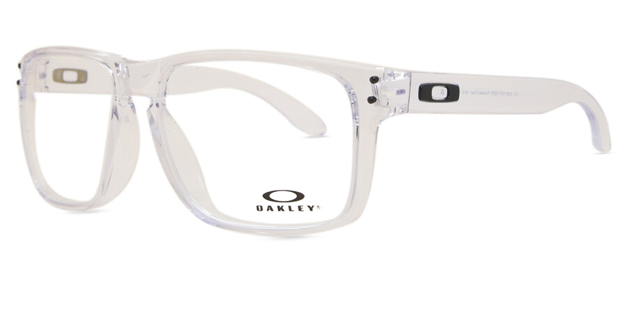 Oakley OX8100F HOLBROOK RX Asian Fit 810003 Glasses Polished Clear ...
