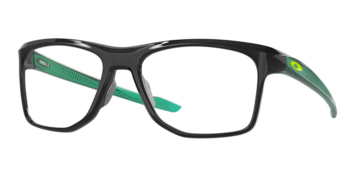 Photos - Glasses & Contact Lenses Oakley OX8144 KNOLLS 814405 Men's Eyeglasses Black Size 57 (Frame O 