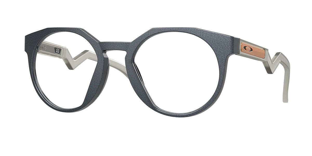 Oakley OX8139 HSTN RX 813909 50 Blåa Glasögon (Endast Båge) Män