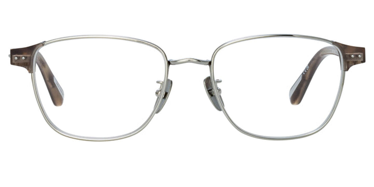 Image of Linda Farrow ALVAR LFL1487 C3 53 Silvriga Glasögon (Endast Båge) Män SEK