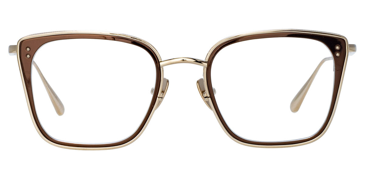 Image of Linda Farrow HANS LFL1485 C3 Gafas Recetadas para Hombre Marrones ESP