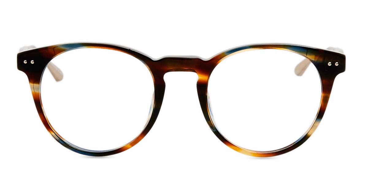 Image of Linda Farrow KAAN LFL1533 C2 Óculos de Grau Masculino Marrons BRLPT