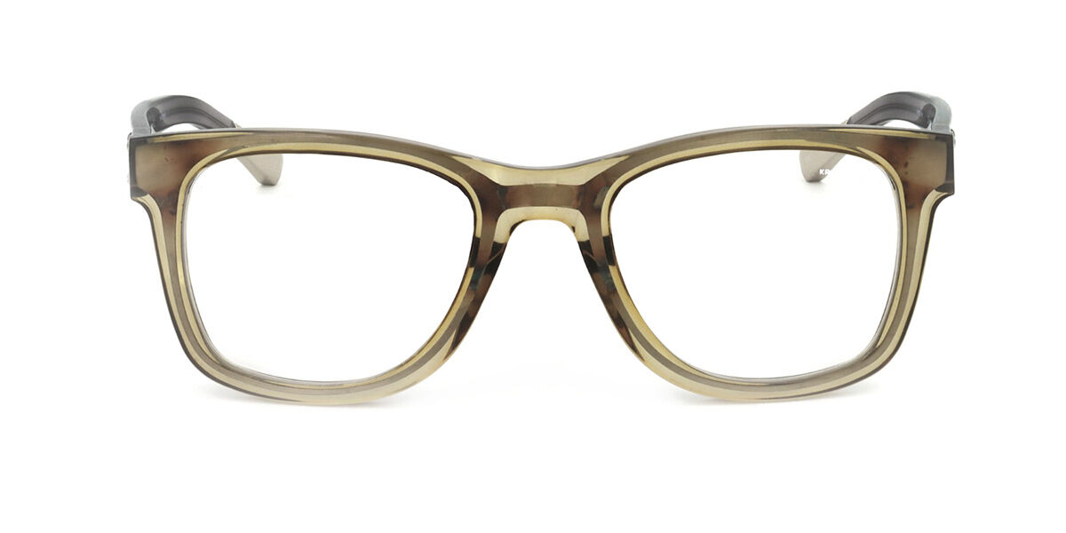 Linda Farrow KRIS VAN ASSCHE KVA8 C2 Men's Glasses Green Size 50 - Free Lenses - Blue Light Block Available
