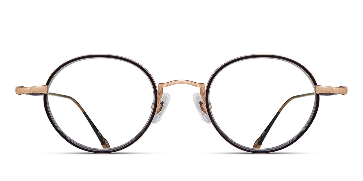 Matsuda 10189H-I MRG-MBK 45 Svarta Glas&ouml;gon (Endast B&aring;ge) M&auml;n
