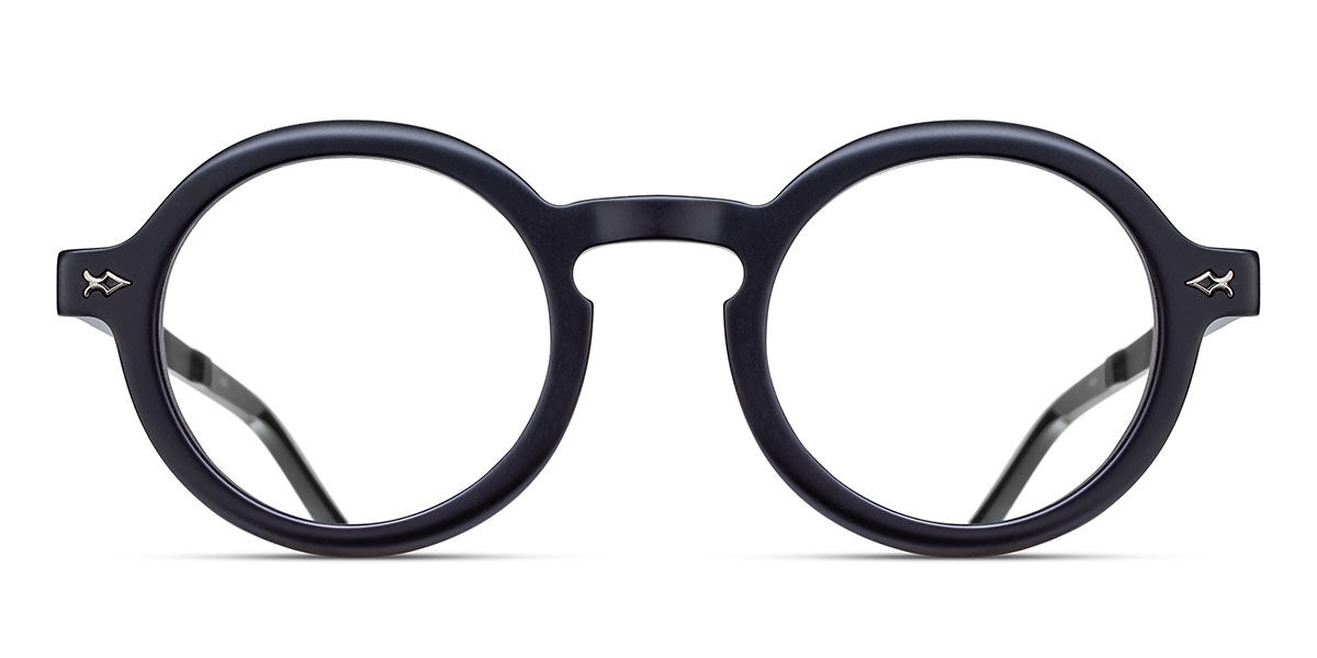 Matsuda M2067 MBK-BRTM 46 Svarta Glas&ouml;gon (Endast B&aring;ge) M&auml;n