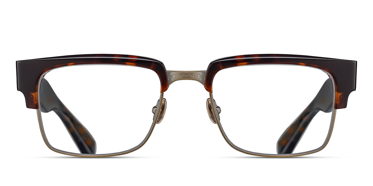 Matsuda M2071 DTO-AG 53 Guldiga Glas&ouml;gon (Endast B&aring;ge) M&auml;n