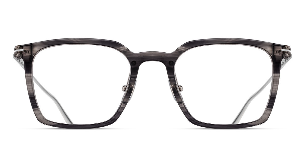 Matsuda M2074 BKS-BS 49 Svarta Glas&ouml;gon (Endast B&aring;ge) M&auml;n