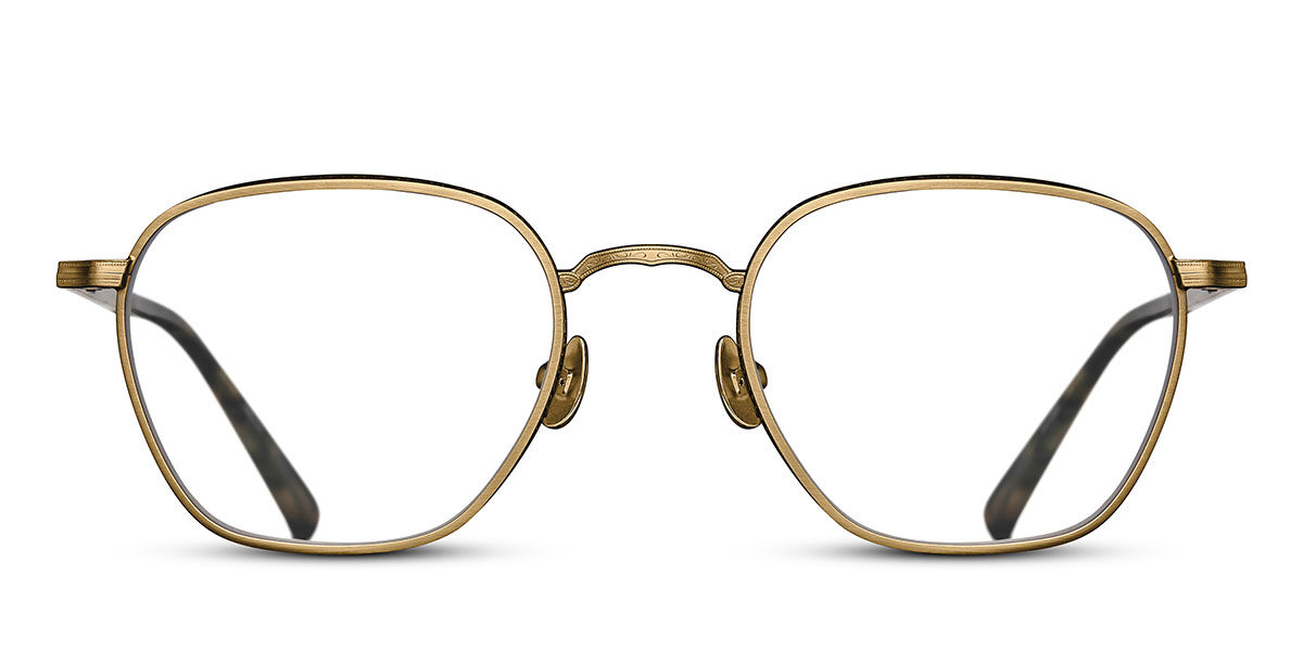 Matsuda M3101 AG-DBR 52 Guldiga Glas&ouml;gon (Endast B&aring;ge) M&auml;n