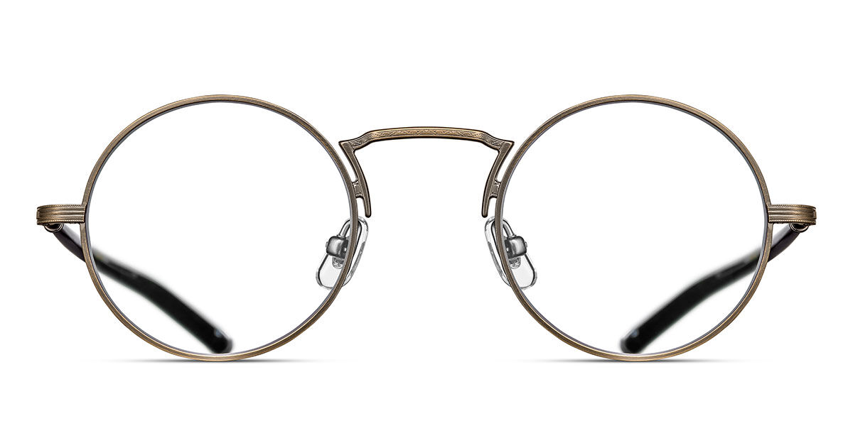 Matsuda M3119 AG 46 Guldiga Glas&ouml;gon (Endast B&aring;ge) M&auml;n
