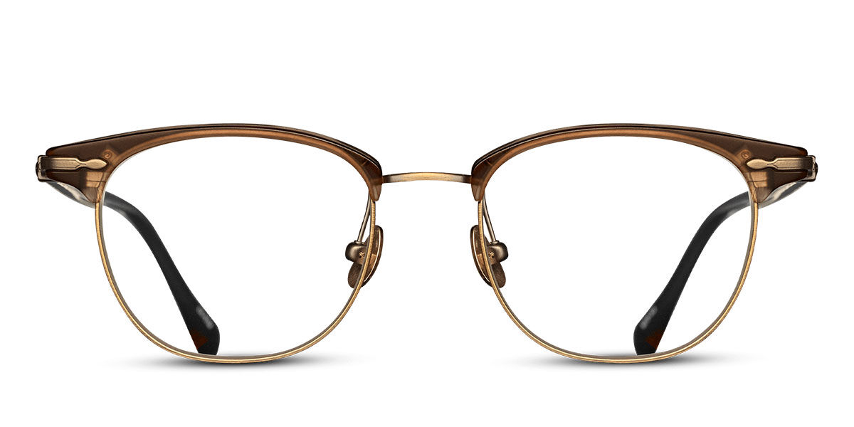 Matsuda M2048 MTP-AG Occhiali da Vista Oro per Uomo (Solo Montatura)