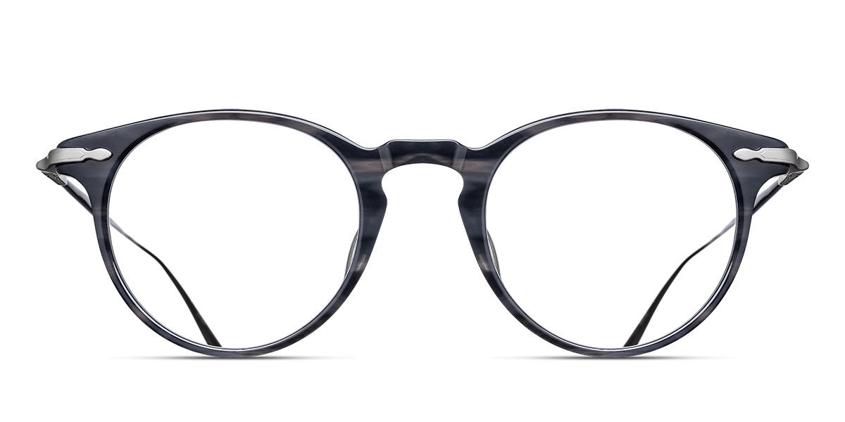 Matsuda M2056 GRC-AS Occhiali da Vista Grigi per Uomo (Solo Montatura)