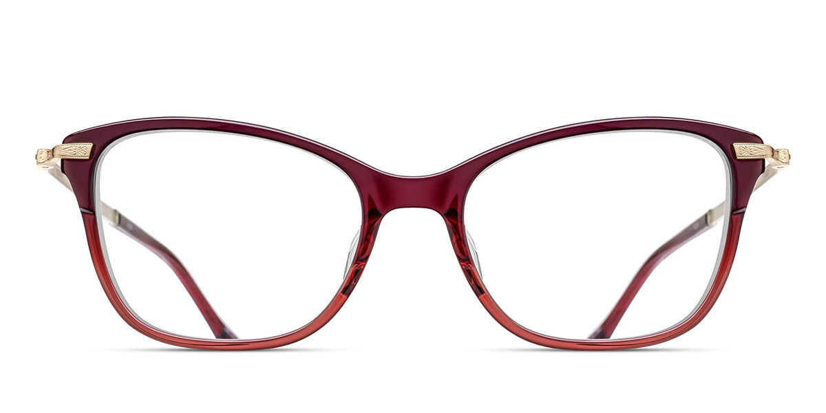Matsuda M2065 BORG-BG Gafas Recetadas para Hombre Borgoña