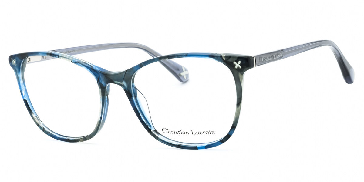 Christian Lacroix CL1131 647 53 Blåa Glasögon (Endast Båge) Kvinna