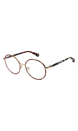 Christian Lacroix Purple Glasses Free Shipping 2-Year Warranty