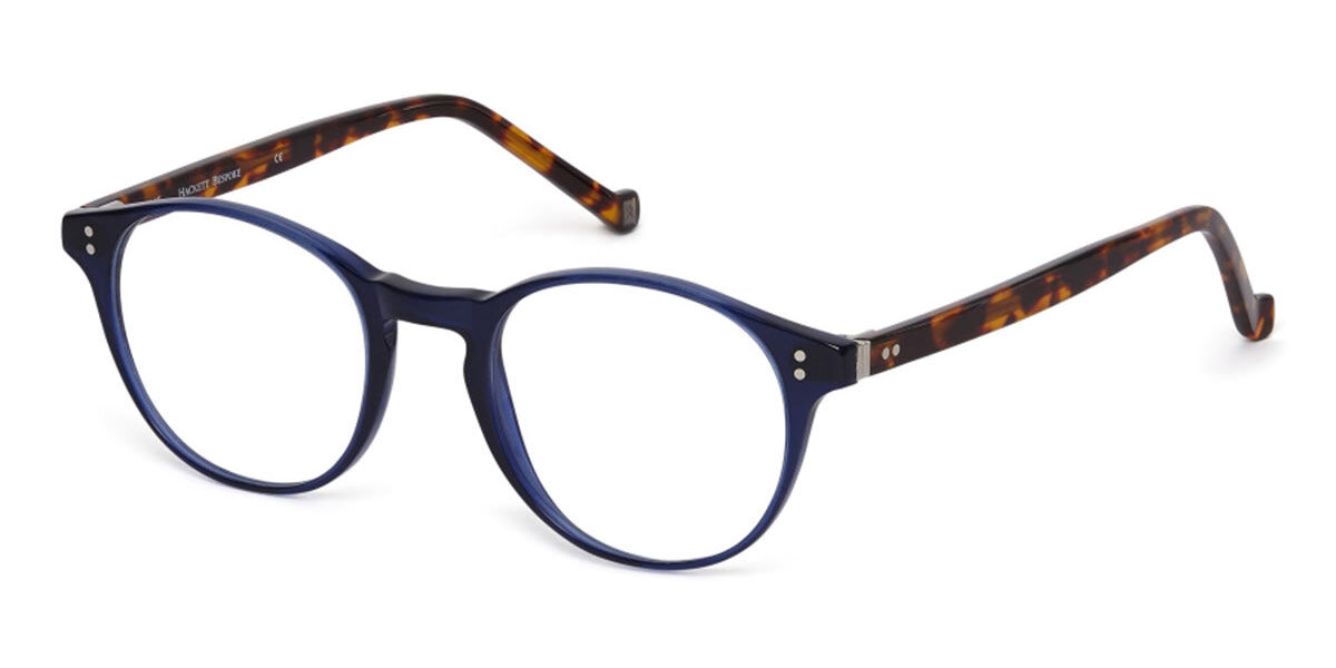 Hackett HEB218 683 Men's Eyeglasses Blue Size 48 - Blue Light Block Available