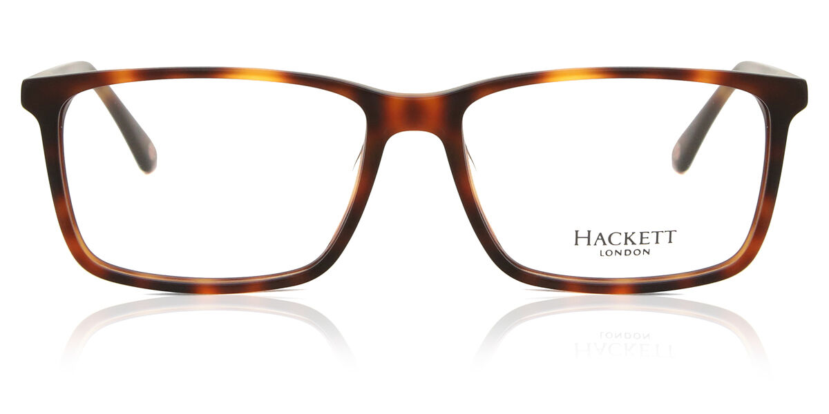 Hackett HEK123 101 55 Sköldpaddemönstradeshell Glasögon (Endast Båge) Män