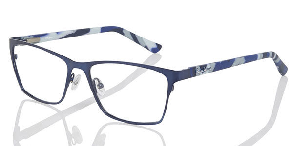 Photos - Glasses & Contact Lenses Pepe Jeans PJ1224 C3 Men's Eyeglasses Blue Size 54  (Frame Only)