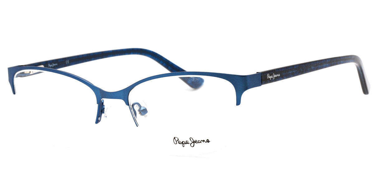 Pepe Jeans PJ1388 C2 Women's Eyeglasses Blue Size 52 (Frame Only) - Blue Light Block Available