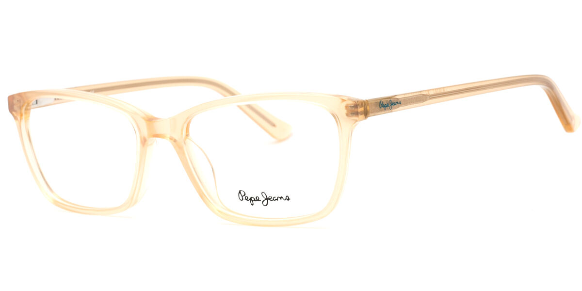 Pepe Jeans PJ3464 C1 Women's Eyeglasses Yellow Size 53 (Frame Only) - Blue Light Block Available