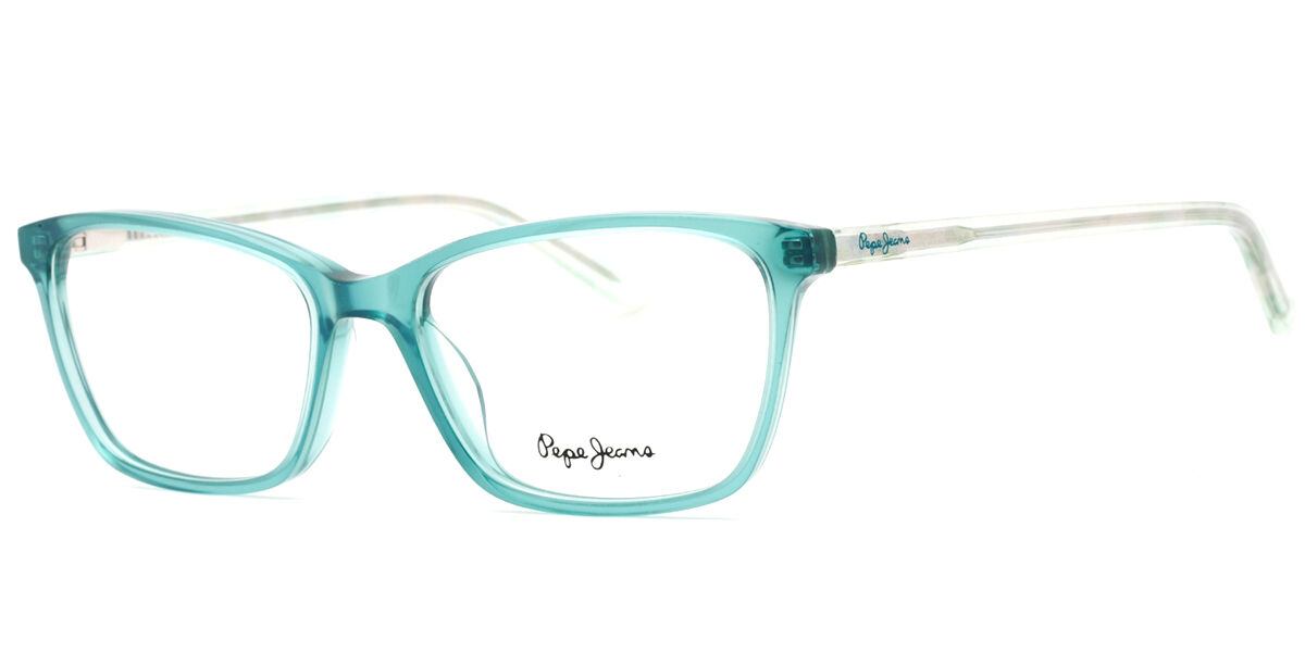 Pepe Jeans PJ3464 C4 Women's Eyeglasses Green Size 53 (Frame Only) - Blue Light Block Available