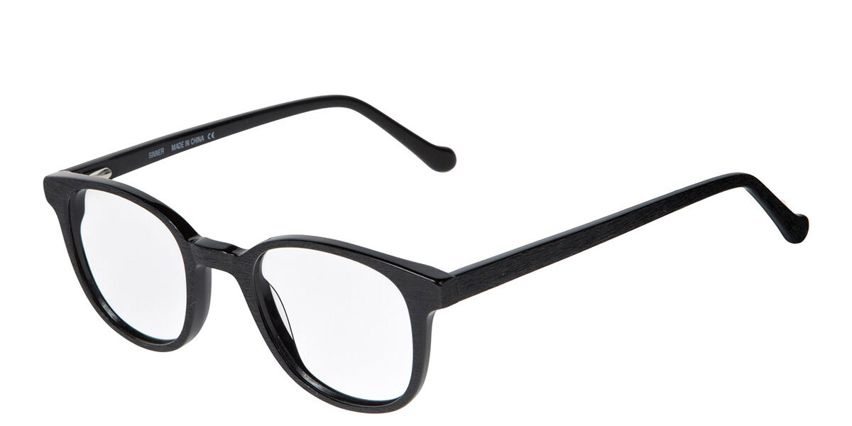 Sinner Aden SIOP-738-10-07 Standard Lentes Recetadas Para Hombre Negros