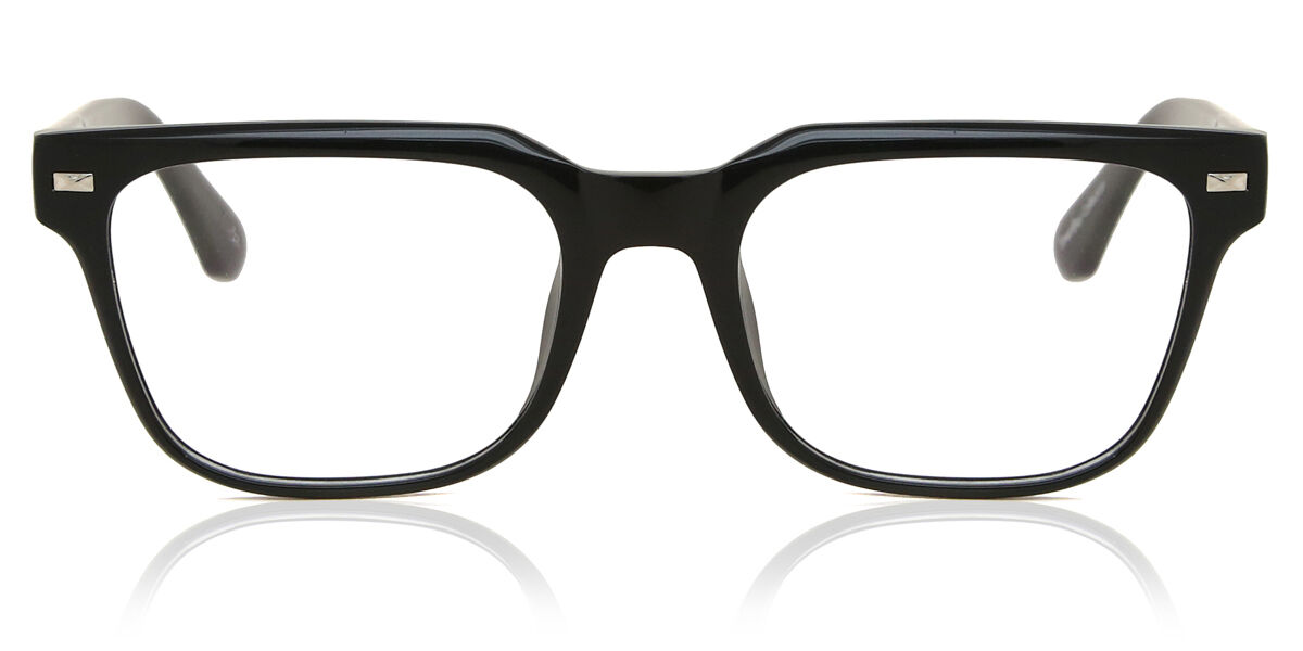 Skidglasögon Halv Ram Plast Svarta Glasögon Män - Blåa Light Glasoögon - Arise Collective