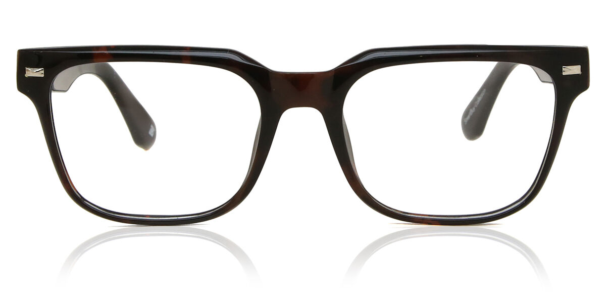 Skidglasögon Halv Ram Plast Sköldpaddemönstradeshell Glasögon Män - Blåa Light Glasoögon - Arise Collective