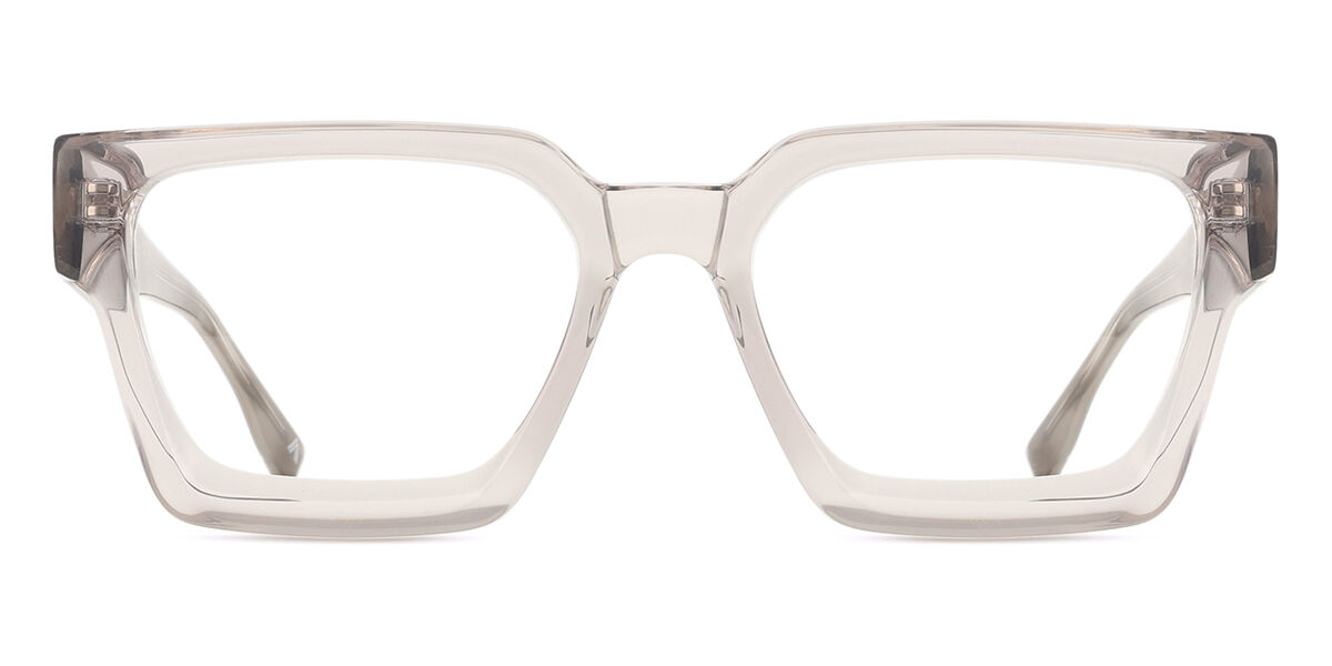 Skidglasögon Halv Ram Plast Genomskinliga Glasögon Män - Blåa Light Glasoögon - Arise Collective